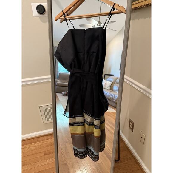 Kay Unger Black Strapless Fit and Flare Dress Size 6 - Picture 5 of 5